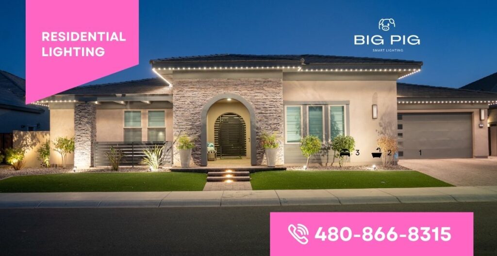 residential outdoor lighting​