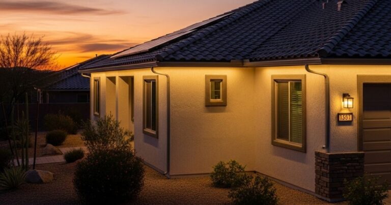 is permanent lighting safe for roofline