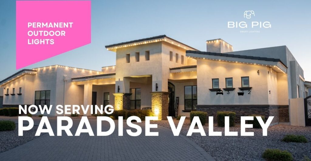 Permanent Outdoor Lights Paradise Valley