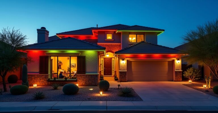 energy efficiency smart holiday lights