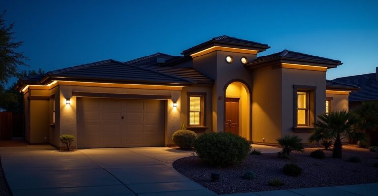 hidden lighting track installation