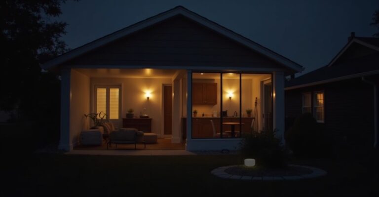 permanent lights power outage