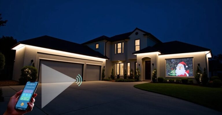 permanent lights vs projectors