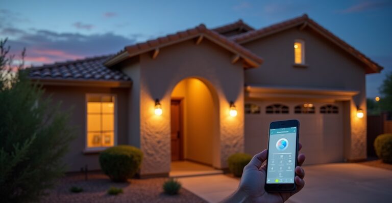 stucco home permanent lighting