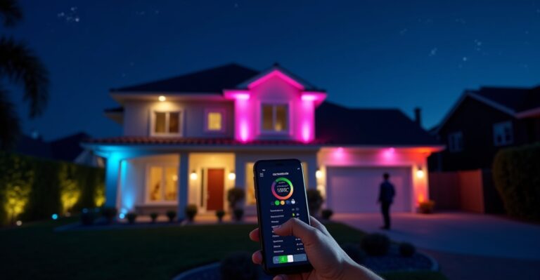 remote control permanent lighting