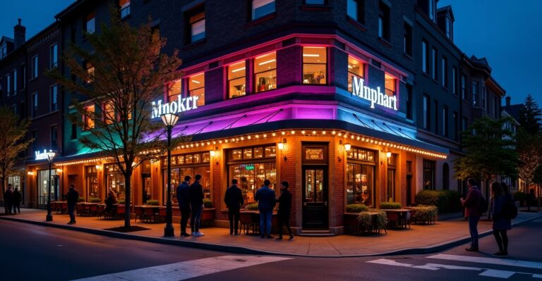 restaurant permanent lighting design