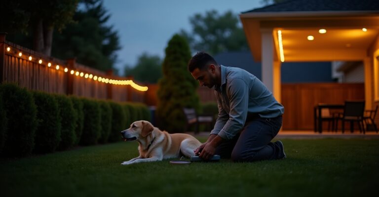 are permanent lights safe for pets