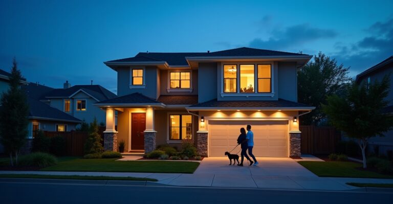 neighborhood curb appeal lighting