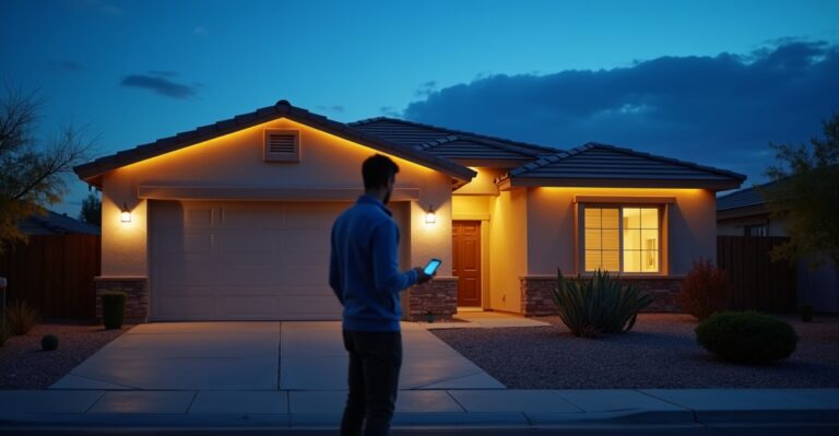 permanent lighting timer setup