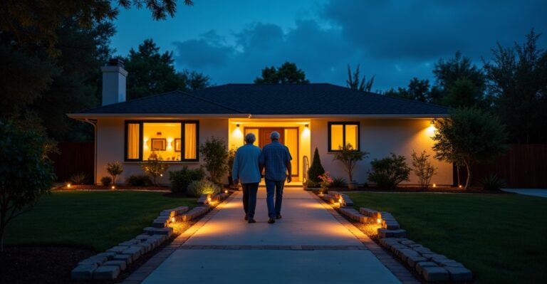 permanent lights for senior homes