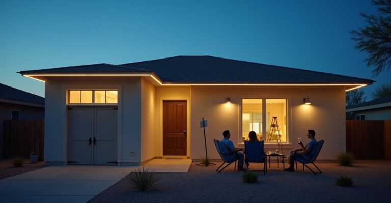 time saving permanent lighting