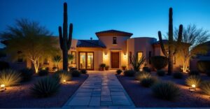 professional landscape lighting