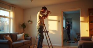 smart lighting installation