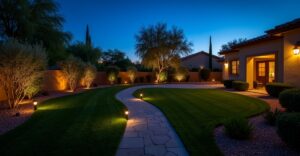 solar vs wired landscape lighting