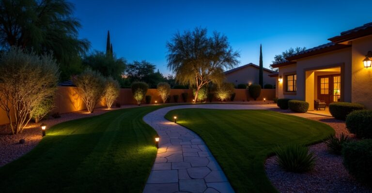 solar vs wired landscape lighting