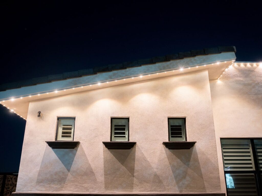 Las Vegas outdoor accent lighting services