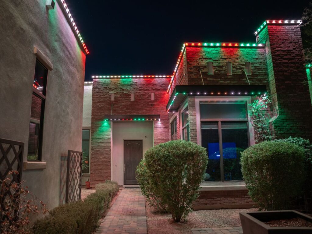 year-round holiday lighting St. George homes
