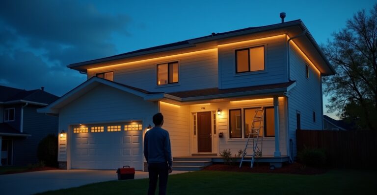 best permanent outdoor lighting system