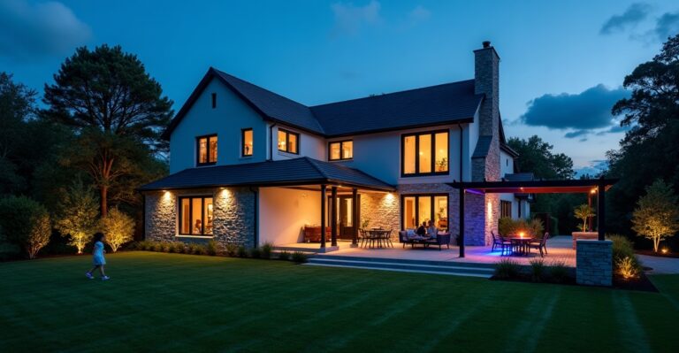 RGB vs warm white outdoor lighting