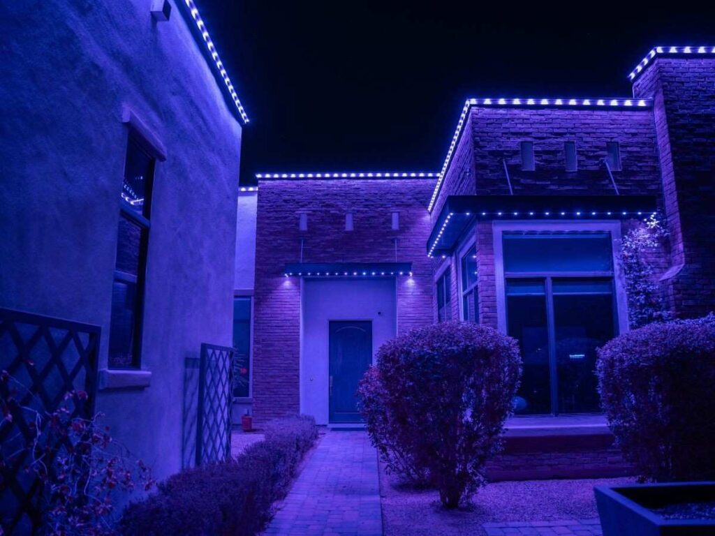 outdoor mood lighting in phoenix