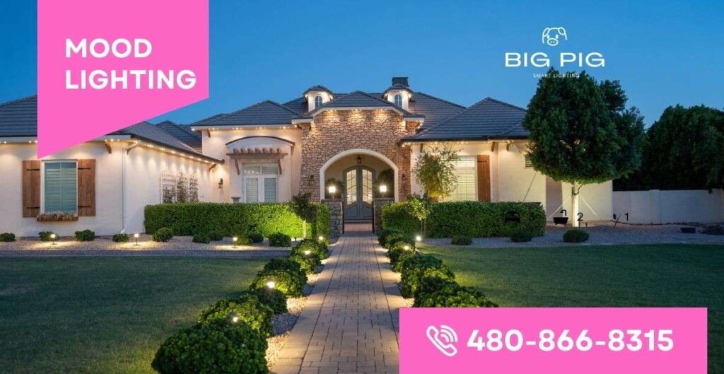 best outdoor mood lighting