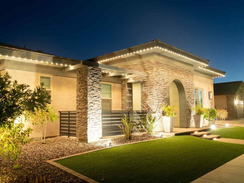 our residential outdoor lighting in phoenix