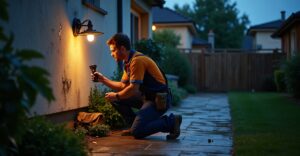 upgrade outdoor lighting, replace outdoor lights, lighting system upgrade