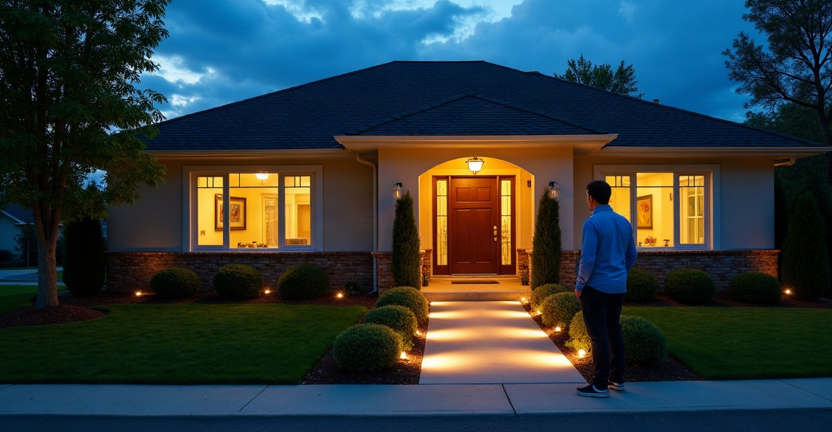 front yard lighting ideas