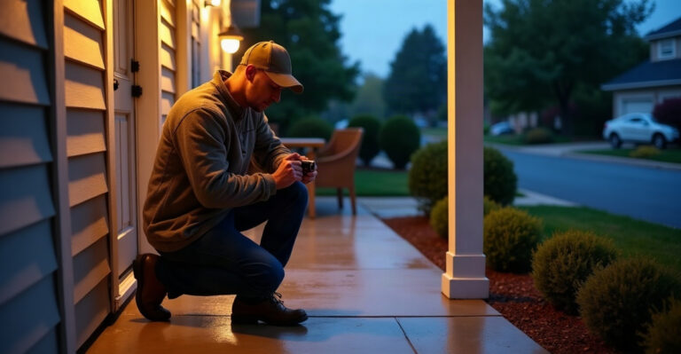outdoor lighting timer