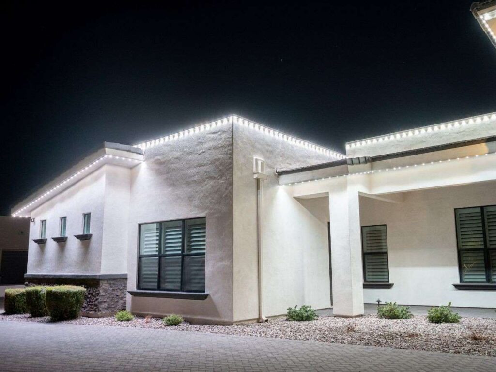 permanent outdoor light in gilbert az