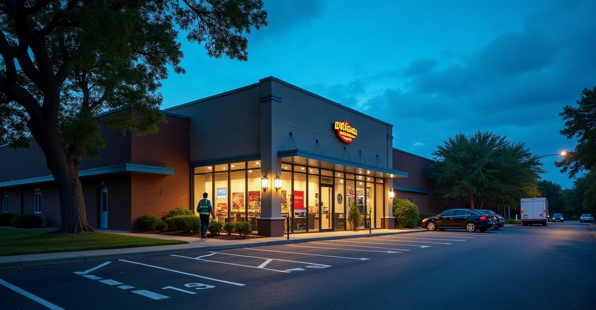 commercial lighting plan