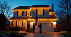 residential christmas lighting installers